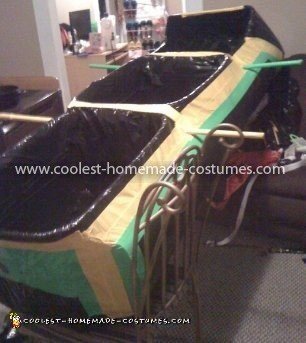 Disfraz de grupo casero del equipo de bobsleigh de Jamaica Cool Runnings