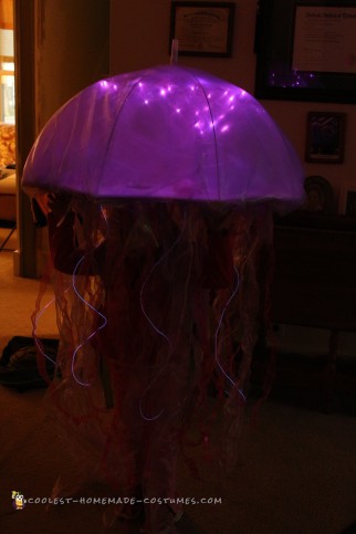 Disfraz de Medusa bioluminiscente