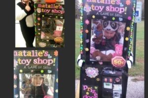 Galardonado disfraz de coche con garra de animal de peluche DIY