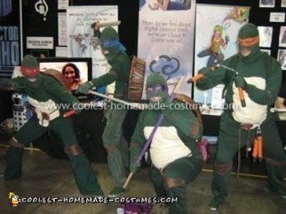 Los mejores disfraces grupales de Teenage Mutant Ninja Turtles