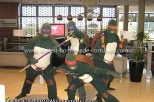 Los mejores disfraces grupales de Teenage Mutant Ninja Turtles