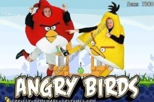 El mejor disfraz casero de Angry Birds