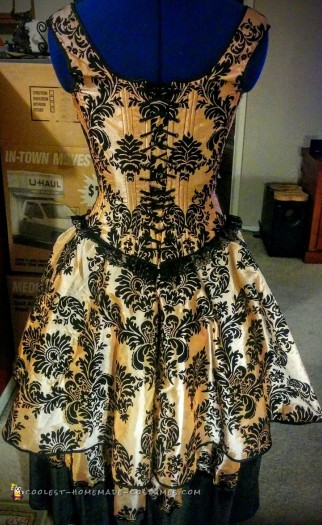 Disfraz de Reina Calabaza Steampunk