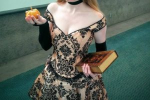 Disfraz de Reina Calabaza Steampunk