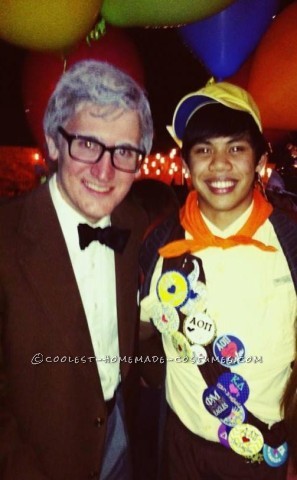 Cool Carl y Russell del disfraz de Halloween Up Couple