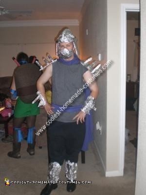 Disfraz de grupo de tortugas ninjas mutantes adolescentes que puedes hacer tú mismo