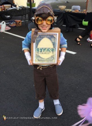 Cool Eggs Boxtrolls Disfraz Casero