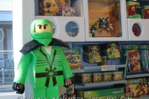 Cool Green Ninjago LEGO Minifigura Disfraz de Halloween