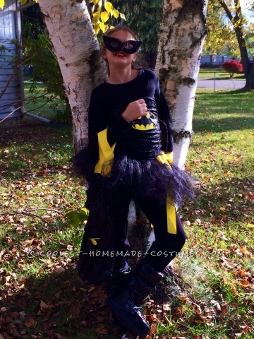 Disfraz de Batman casero con un toque femenino