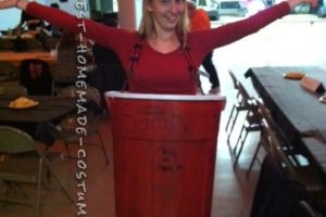 Disfraz de Halloween Cool Red Solo Cup