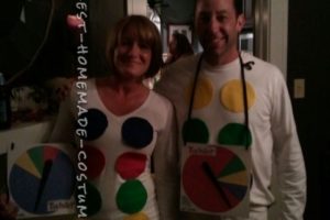 Disfraz de Halloween de pareja Twister fácil de última hora