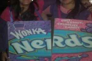 Disfraz de Halloween de pareja nerd casero