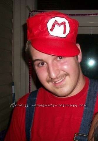 Disfraz de Halloween fácil para pareja Mario y Princess Peach