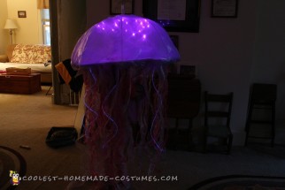Disfraz de Medusa bioluminiscente