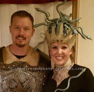 Disfraz de Perseo y Medusa para Halloween