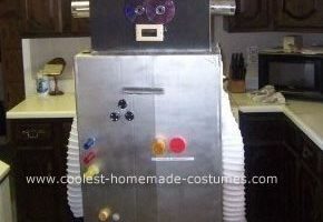 Disfraz de Robot de Halloween DIY Ligero