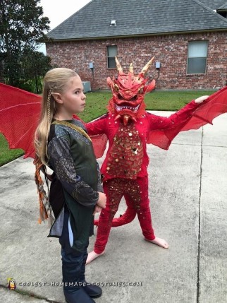 Disfraz de Smaug y Legolas de El Hobbit