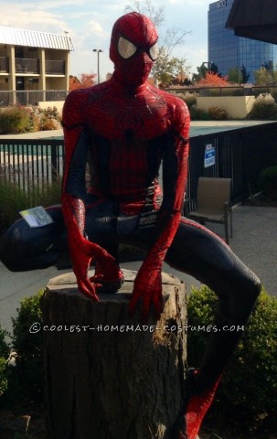 Disfraz de Spiderman DIY de calidad de película