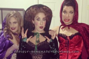 Disfraz de grupo de hermanas Hocus Pocus Sanderson, hecho a mano