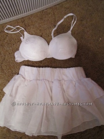 Disfraz de princesa melocotón sexy súper rosa y glam DIY