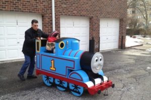 Disfraz épico de tren de Thomas para Halloween