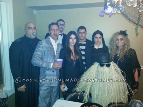 Disfraz ultraligero de primo Itt de la familia Addams