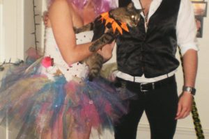 Divertidos disfraces de Katy Perry, Russell Brand y Kitty Purry