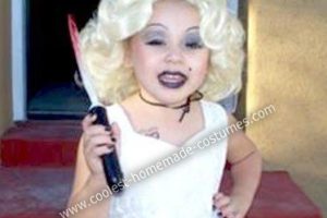 El disfraz DIY infantil más chulo de la novia de Chucky
