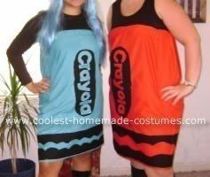 El disfraz casero de Halloween de Crayola Crayons más genial