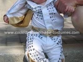 El disfraz casero de bebé Elvis más chulo