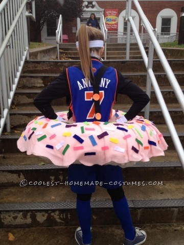 El disfraz de Dunkin Donut más cool para niña
