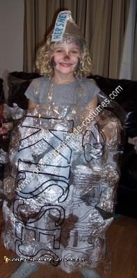 Disfraz de Halloween de grupo de dulces caseros