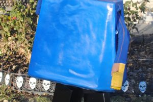 El disfraz de Halloween más genial de Lego Boy