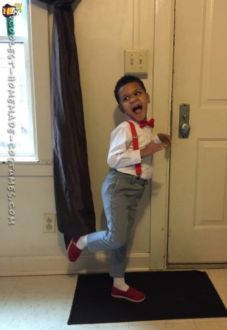 El disfraz de Pee-wee Herman más lindo para un niño