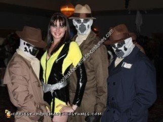 disfraz de rorschach casero