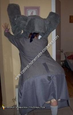 disfraz de elefante casero