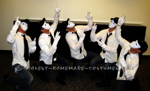 El disfraz de grupo de Jabbawockeez más fácil y la rutina diaria para no bailarines.