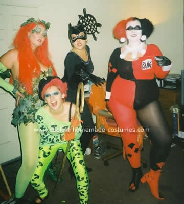    Disfraz de grupo de villanos de Batman 