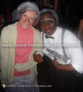 Disfraz casero de pareja de ancianos