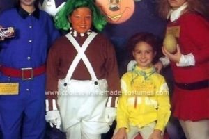 El disfraz grupal más genial de Willy Wonka