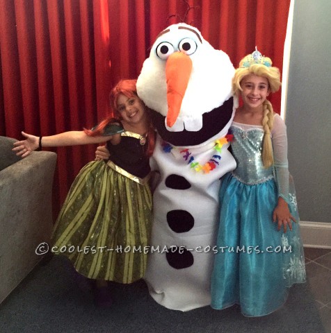 El mejor disfraz casero de Olaf