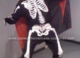 El mejor disfraz casero de esqueleto de Jack o Lantern
