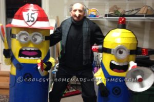 El mejor disfraz de Halloween de Gru y su familia Minion