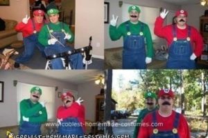 El mejor disfraz de Halloween de Mario y Luigi