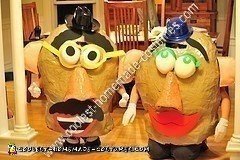 El mejor disfraz de Halloween de Mr. and Mrs. Potato Head