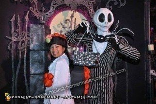 Disfraz de ángel Tobiko Roll (con Jack Skellington)