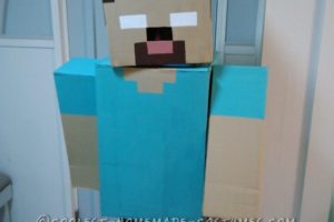 El mejor disfraz de herobrine.