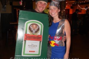 El mejor disfraz de pareja de Jagerbomb de Halloween