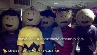 Traje de grupo de pandillas de cacahuetes caseros