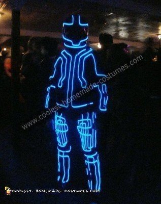 Traje casero Tron Legacy